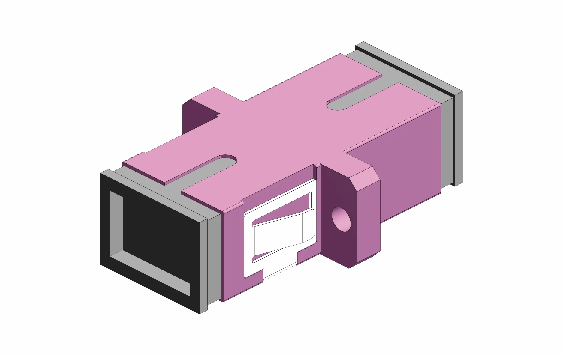 SM/MM SC adaptor - Simplex